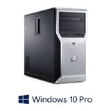 Workstation Dell Precision T1600, E3-1245, 8GB DDR3, GeForce 605 DP, Win 10 Pro